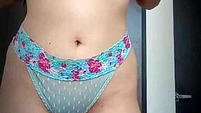 Argentinian Stepsister Fingers Herself Publicly!