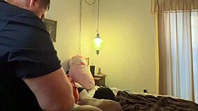 Homemade Ebony Slut Calls Husband While Bent Over In Bedroom