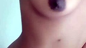 I love watching this sexy African Kenyan MILF show her yummy tits on webcam, it's so hot!
