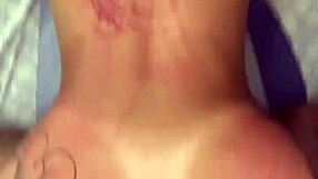 Tattooed amateur giving blowjob to bradock until he can't take more