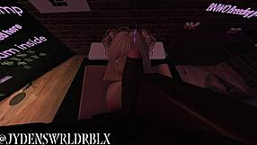 white blonde girl finds big black cock in the hood