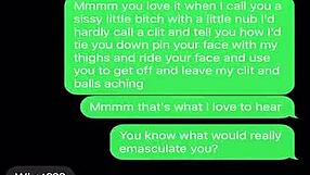 I Sext And Humiliate My Sissy Bitch