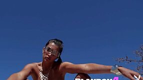 Bubble Butt Latina Milf Reveals Stunning Body in Playboy Posing