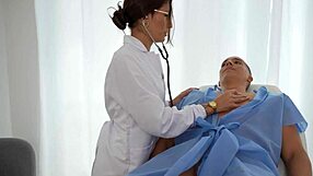 doctor ashley sanz remedies my pain with hard fucking and blowjob until i forget