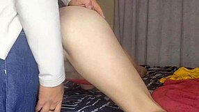 Emotional close-up fuck of perfect teen pussy