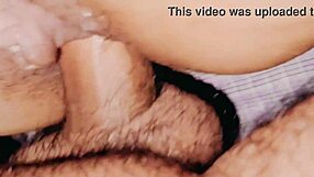 Share bed with aunty and cum inside her tight pussy, close up on her big ass!