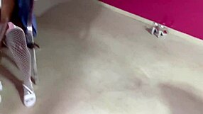 Skinny Teen's Big Clit Fingered and Anal Cock in Outdoor Panties