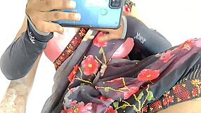 i watched a sex video and got so horny, fucked my hot aunt in desi style, her big tits bouncing