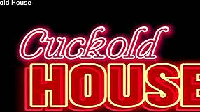 Ruiva casada dando o c� na frente do marido corno num menage a trois