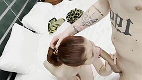 Teen Swallows Big Cock