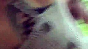 She begged for dick in the forest while moaning and gagging.