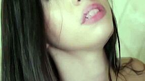 Teenage stepsis blows with skill in steamy family moment.