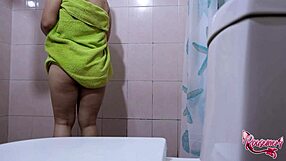 Ever caught your stepdaughter showering in the bathroom?