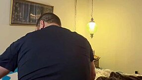 Homemade Ebony Slut Calls Husband While Bent Over In Bedroom