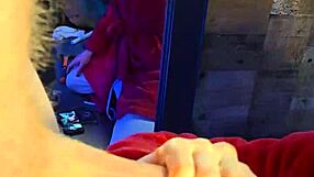 Milf drops to her knees for a hard fuck until she gets creampied!