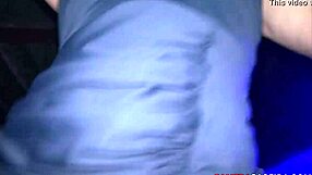 Brunette Lesbians Masturbate Big Asses Naked at Club