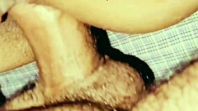 Share bed with aunty and cum inside her tight pussy, close up on her big ass!