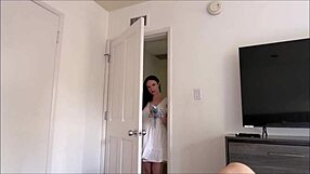 Paris Lincolns step mom shares big tits in missionary before taboo anal with step son Alex Adams