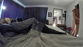 dayanara romance pov 2. skinny shaved pussy choking sucking blowjob