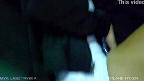 Public sex in the parking lot and hotel is so thrilling