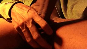 CFNM Tattooed Guy Masturbates Monster Cock In Bedroom