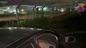 Hey, Watch Paolla Take BBC in Car!