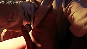 CFNM Tattooed Guy Masturbates Monster Cock In Bedroom