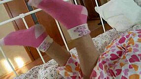 Hot Russian Teen Masturbates.