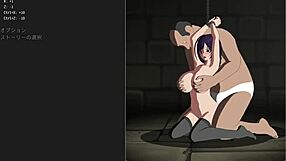 Gameplay lost in dungeon with uncle hentai game!