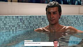 Midnight Ride Storyteller DLC Pool Scene.