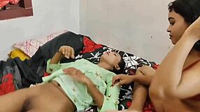 oh man, watchin komal n neha gettin wild in dorm threesome, so hottt