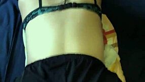 Real Amateur Fucks 18 Year Old's Perfect White Ass Without Removing Shorts