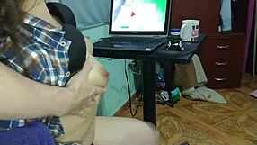 Colombian Brunette Bends Over For Big Cock Doggystyle