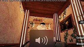 Slutty traffic cone receives blowjob and domination from horny participants