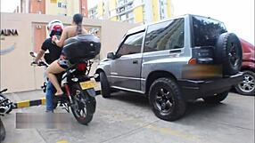 Unknown Bitch Pays for Ride with Rough Cowgirl Fuck