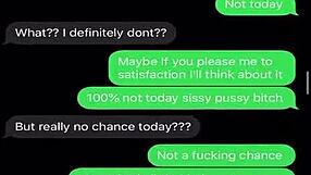 I Sext And Humiliate My Sissy Bitch