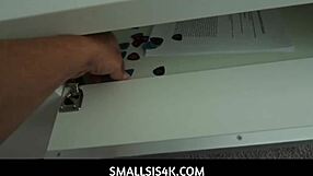 Incredible tension builds with step-sis Tristan Summers