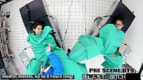 Stepsisters Aria Nicole in POV action!