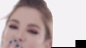 Small Boobies Bobbi Dylan Takes Big Dick Rome Major in Shower, Riding Hard to Orgasm