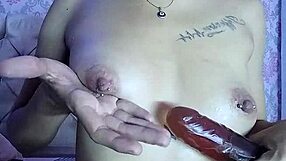 Young Latina Skinny Pussy Masturbates Riding To Creamy Orgasm