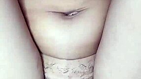 Young Latina Skinny Pussy Masturbates Riding To Creamy Orgasm