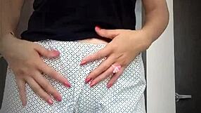 Argentinian Stepsister Fingers Herself Publicly!