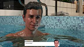 Midnight Ride Storyteller DLC Pool Scene.