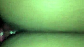 Upognjena v pasjem stilu jaha velikega kura s tatuazhi