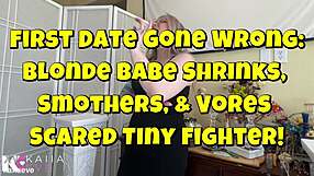 Oh man, this first date turned into femdom humiliation with ass worship.