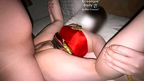 Feeling the Intense Creampie in Her Tight Wet Pussy