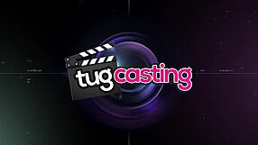 Natalia queen's surprise handjob audition turns into a quickie cumshot