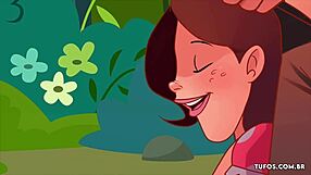 Forbidden anal sex after peeing behind the bush