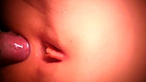 Damn, her tight ass drives me to quick orgasm!