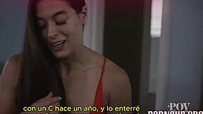 Hot Latina chica in steamy summer action with full video.